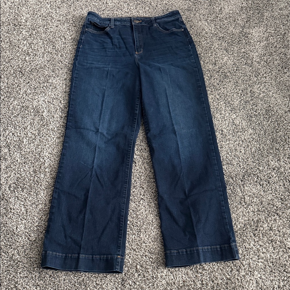 a.n.a Dark Blue Wide Leg Women's Jeans —Barely worn